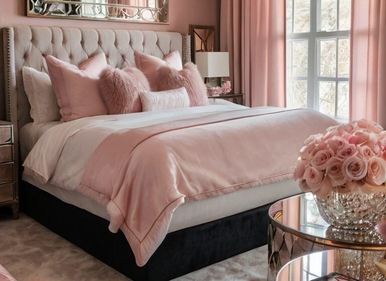  Black and Pink Bedroom Ideas: Bold Meets Beautiful
