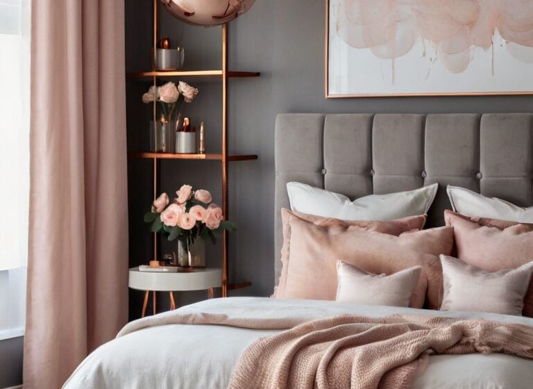  15 Pink and Grey Bedroom Ideas for a Soft Yet Sophisticated Look
