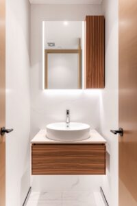 flux schnell compact guest bathroom with a wallmounted floatin 2