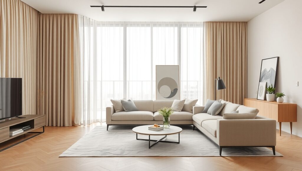 flux schnell modern living room with floortoceiling textured c 1 (1)