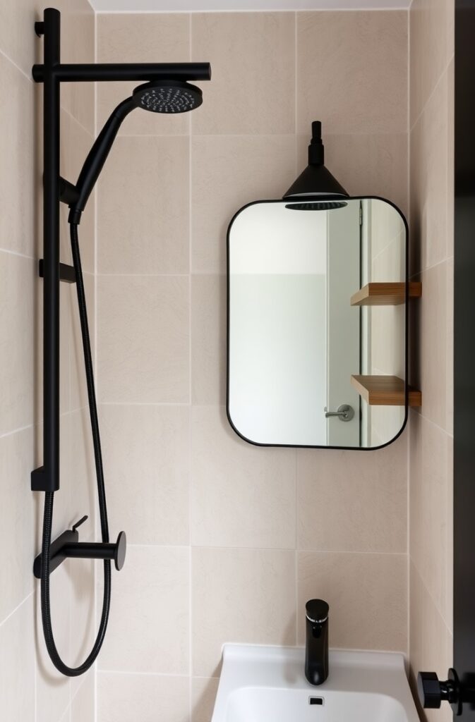 flux schnell small bathroom with sleek black fixtures a matte 2 (1)